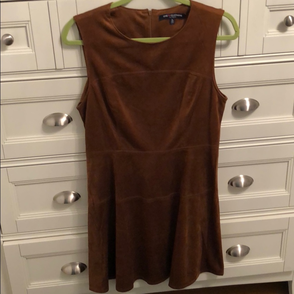 Suede jumper